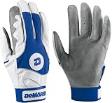 2009 DeMarini Adult CF3 Black Batting Gloves - Royal