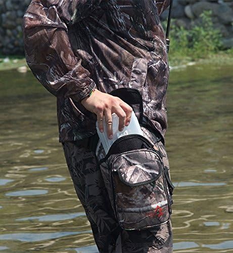 Mens Fishing Waist Bag Belt Pouch Military Shoulder Bag Waterproof Real Tree