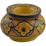 Moroccan Handmade Two-piece Ceramic Ashtray