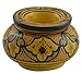 Ceramic Ashtrays Smokeless Exquisite Large Glazed White & Blue
