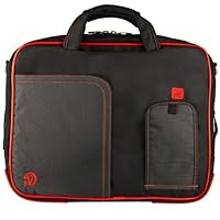 Fire Red Pindar Edition Messenger Bag Protective Laptop Carrying Case for Lenovo 12.5 Laptop Models X220 / X230