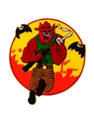 US Marines USMC Devil Dog 3 inch Embroidered Patch