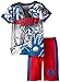 Marvel Little Boys' 2 Piece Avengers Assemble Short Set