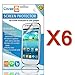 [Alcatel OneTouch Fierce 2] by CoverON®, [6 Pack] Clear Transparent Screen Protector [Scratch Resistant Film] HD Layer for Enhanced Visibility - For [Alcatel OneTouch Fierce 2 7040T / Pop Icon A564c]
