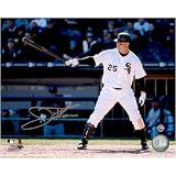 Jim Thome Chicago White Sox -Pointing Bat- 8x10 Autographed Photograph