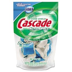 Cascade 2in1 ActionPacs, 5-20-Count,13.4-Ounces