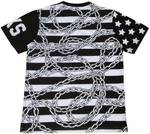 DEATHSENT T-Shirt chain hiphop gangster rock punk sneaker streetwear / DS93 sz XL
