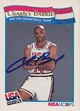 Charles Barkley signed autographed Hoops Olympic card 76ers