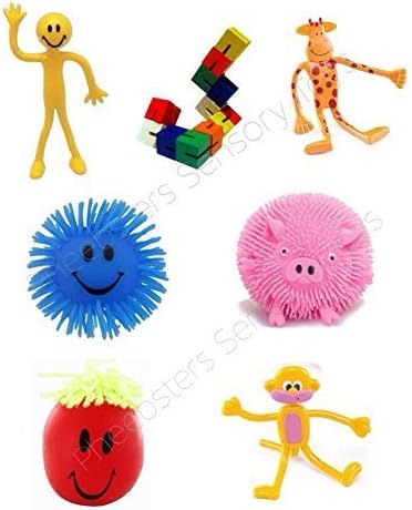 Pheebsters Sensory Toy fidget Kit / Fiddle Toy pack - Autism, Special Needs, ASD, SEN, ADHD, SPD by Pheebsters Sensory Toys