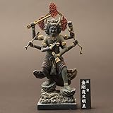 新作【真言宗総本山 東寺 正式監修】金剛夜叉明王(こんごうやしゃみょうおう)【ミニチュア仏像】