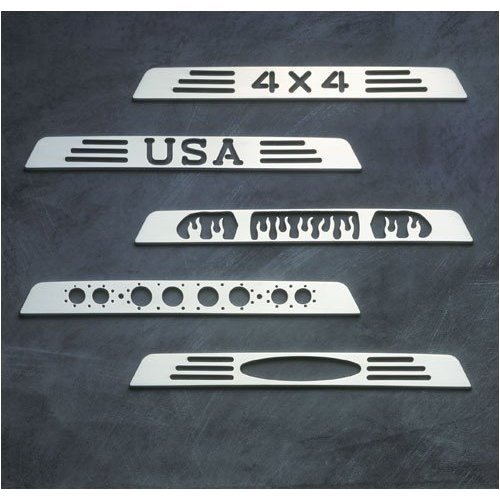 All Sales 11020P Polished Billet Aluminum Third Brake Light Cover - Small Circle Cutouts - Buy All Sales 11020P Polished Billet Aluminum Third Brake Light Cover - Small Circle Cutouts - Purchase All Sales 11020P Polished Billet Aluminum Third Brake Light Cover - Small Circle Cutouts (Automotive,Categories,Exterior Accessories,Lights & Lighting Accessories,Light Covers & Lenses,Headlight & Taillight Covers)