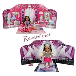 18 inch Doll Play Scene Backdrop