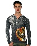 Andrew Christian Firebird Henley Shirt