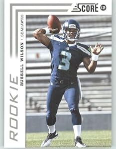 2012 Score Football Card #372 Russell Wilson RC - Seattle Seahawks (RC - Rookie Card)(NFL Trading Card)