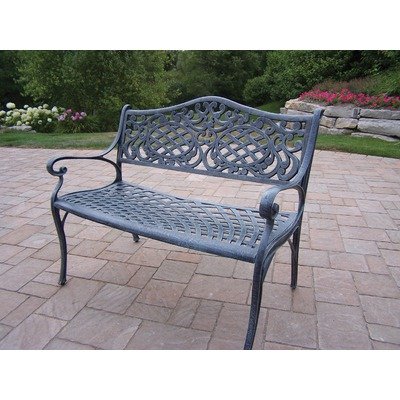Oakland Living 2107-VGY Mississippi Settee Bench