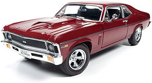 1969 Baldwin Motion Chevy Nova SS Die Cast - Detailed 1:18 Scale Metal Body