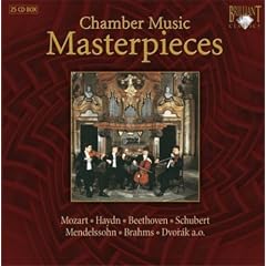 Chamber Music Masterpieces Box Set by Peter Gaasterland, Alain Meunier, Alexander Hülshoff, Miklos Perenyi, and Wen-Sinn Yang