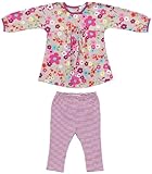 Angel Dear Cassidy Dress with Leggings - Pink Floral - 3T