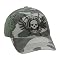 Winged Skull Design Baseball Hat - Pale Desert