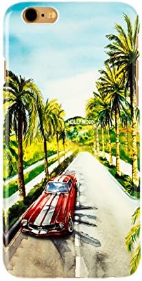 Original iPhone 6/6s ULTRA SLIM FIT Case by iLoveCaliforniaCase, Stunning Full Body Artwork, Hard Shell Protection, Easy Grasp, Durable and Long Lasting Case (Mustang)