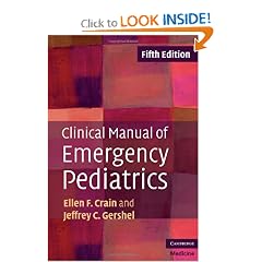 Clinical Manual of Emergency Pediatrics by Ellen F. Crain, Jeffrey C. Gershel and Sandra J. Cunningham