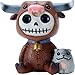 Furry bones Torro White Skeleton in a Brown Baby Bull Costume