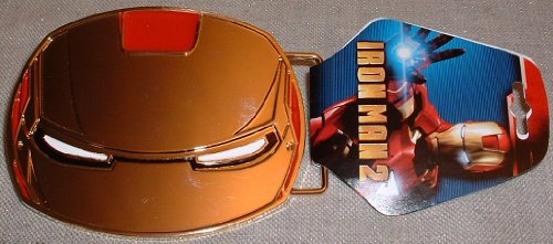  Marvel Comics IRON MAN Metal Helmet BELT BUCKLE