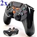 ATC 2packs---PlayStation 3 Dualshock 3 Wireless Controller Support sixaxis, highly sensitive motion with four signal indicators / LED Light (Black)