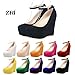 ZriEy Women's Sexy Platform Exclusive Wedges High Heels Pumps Party Casual Shoes