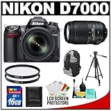 Nikon D7000 16.2 MP Digital SLR Camera & 18-105mm VR DX AF-S Zoom Lens with ....