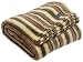 Columbia Coral Fleece Throw, Spruce Stripe Print