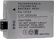 2000 mAh Battery for Canon 450D Rebel Xsi LP-E5 LP E5