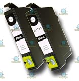 2 Chipped Compatible Epson T1281 Black 'FOX' Ink Cartridges for the Epson Stylus SX125 Printer from 'The Ink Squid' - 2 x T1281 - Black. The Latest Chips, Fully Compatible With the Epson Stylus Office BX305F & BX305FW and the Epson Stylus S22 SX125 SX225 SX420W & SX425W Printer models and the Maximum ml Capacity of any Compatible Ink Cartridge.