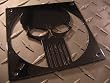 Square Punisher Single Fan Grill (black)