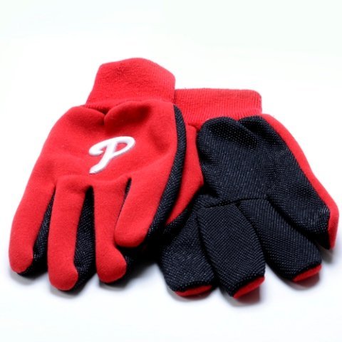 Philadelphia Phillies MLB Team Work Gloves