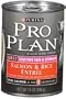 Pro Plan Canned Dog Food, Adult Extra Care Sensitive Skin and Stomach Classic Salmon and Rice Entr�e (Pack of 12 13 Ounce Cans)