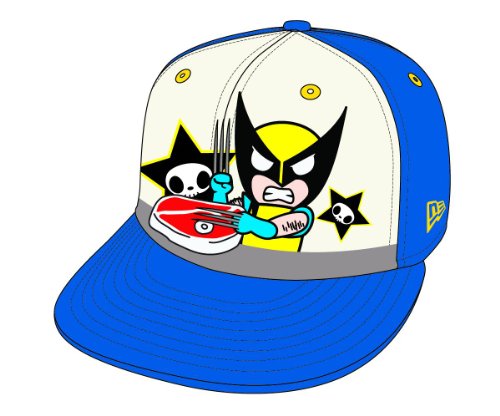  Tokidoki X Marvel X-men Wolverine Steak 59fifty Baseball Cap