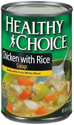 Healthy Choice Chicken with Rice Soup, 15-Ounce Cans (Pack of 12)