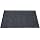 Durable Corporation 630S0034CH Charcoal Polyester Stop-N-Dry Carpet, 4' L x 3' W x 1/2" Thick, For Indoor and Vestibule