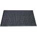 Durable Corporation 630S0034CH Charcoal Polyester Stop-N-Dry Carpet, 4' L x 3' W x 1/2" Thick, For Indoor and Vestibule