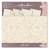 I Do Beige Scallop Paper Pack