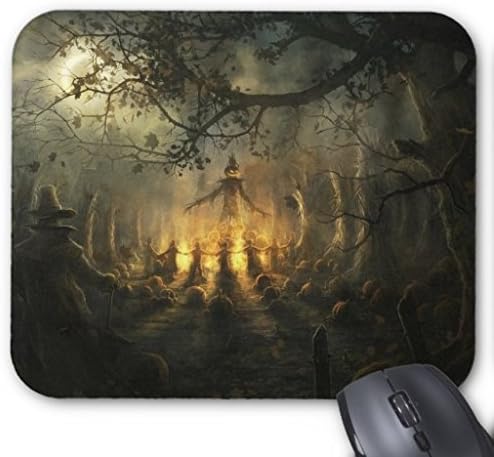 Litaz Computer Mouse Mat Cute Gaming Mouse pad Halloween All Year Mouse Pad
