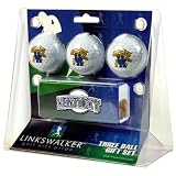 Kentucky Wildcats NCAA 3 Golf Ball Gift Pack w/ Hat Clip
