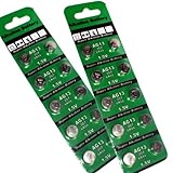 TUO　アルカリボタン電池 LR44 （A76-AG13）×20