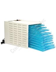 Food Dehydrator White 10 Tray Fruit Jerky Maker Sausage Electric Dryer 600W NEW by Commercial Bargains Inc