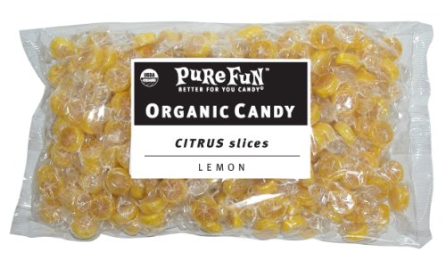 Pure Fun Certified Organic Bulk Lemon Slice Citrus Slices, 48-Ounce Unit