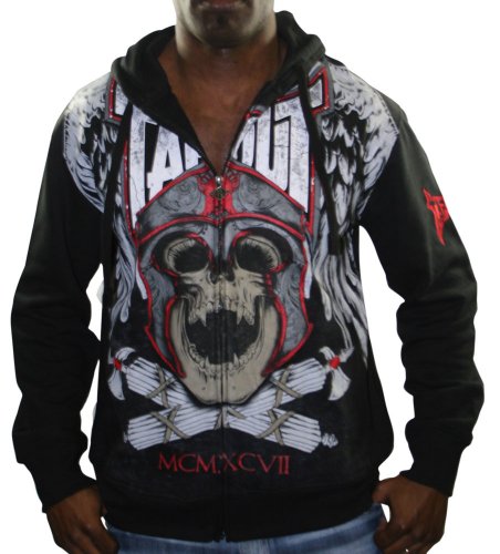 TAPOUT MMA UFC Gladiator Skull Wings Axe Mens Hoodie Sweatshirt