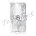 iPhone 6 Case, iPhone 6 Wallet Case, Tradekmk(TM) Brand New PU Leather Ladies' Purse Wallet Case Stand Phone Cover[Bling Rhinestone Design] Compatible with Apple iPhone 6(4.7)[+Stylus+Screen Protector+Cleaning Cloth]-(Silver)