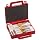 Magafor S4824 Series Cobalt Steel Single-End Countersink Set, TiN Coating, Single Flute, 82 Degrees, Round Shank