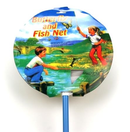 Butterfly and Fish Net - 10-inch
